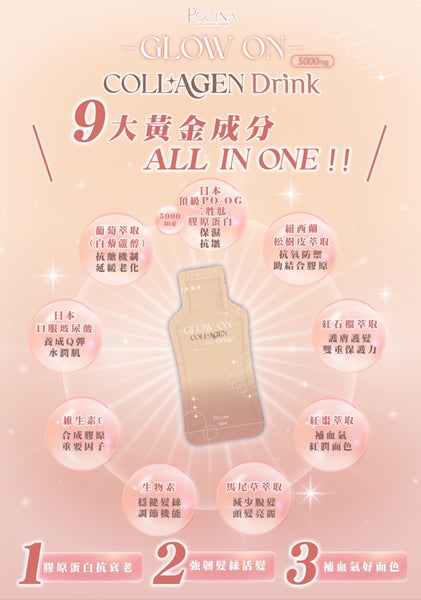 GLOWON! 膠原蛋白蘋果汁