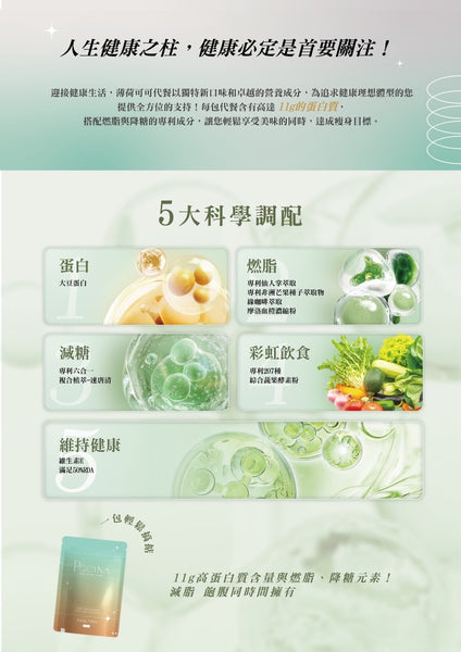 薄荷朱古力雪糕口味瘦身代餐
